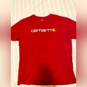 Carhartt Bold Red Short Sleeve Tee